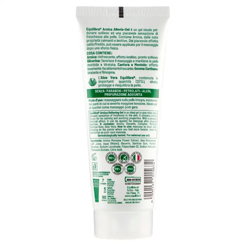 Equilibra Gel pentru Picioare de Actiune Calmant cu Extract de Arnica 100 ml Bax 6 buc.